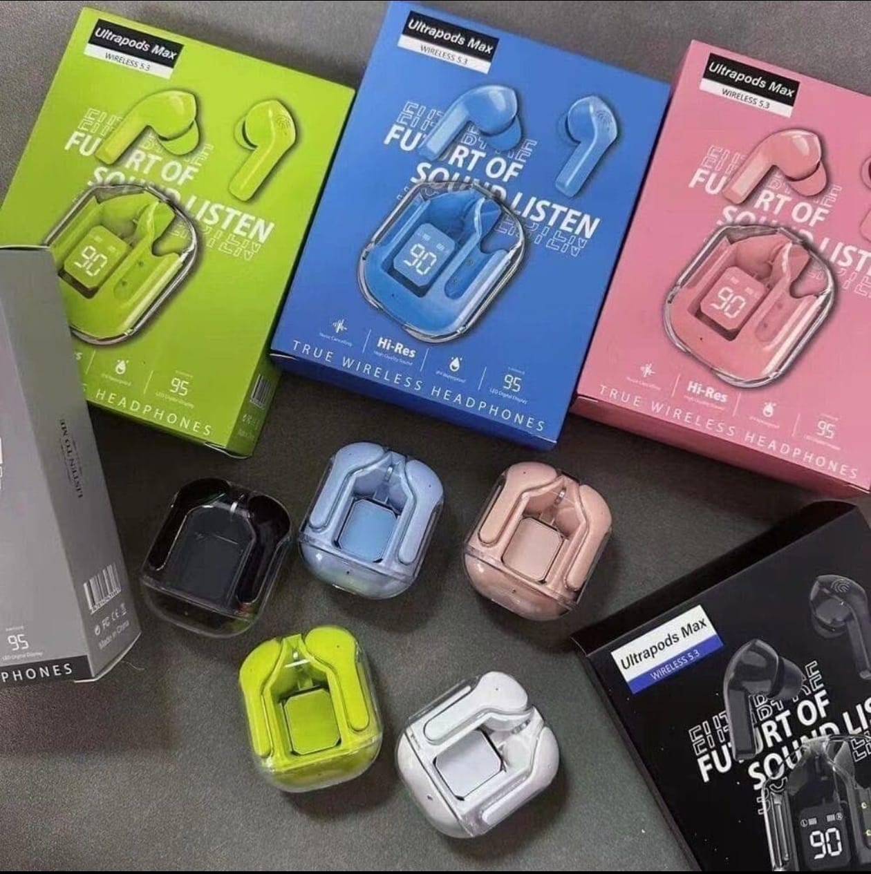 Transparent Bluetooth earphone