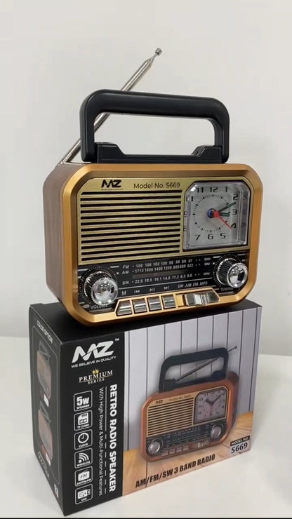 Retro Radio 📻 SPEAKER 🔊